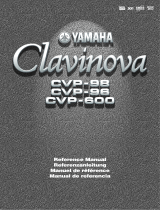 Yamaha CVP-600 Manual de utilizare
