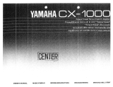 Yamaha CX-1000 Manualul proprietarului