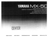 Yamaha MX-50 Manualul proprietarului
