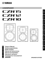 Yamaha CZR10 Manualul proprietarului