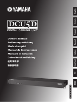 Yamaha DCU5D Manualul proprietarului