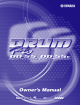 Yamaha DRUM Pro DD-55C Manualul proprietarului