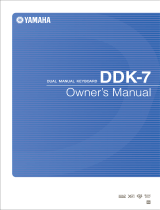 Yamaha DDK-7 Manual de utilizare