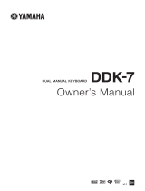 Yamaha DDK-7 Manualul proprietarului