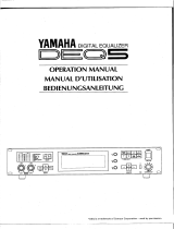 Yamaha DEQ5 Manualul proprietarului