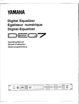 Yamaha DEQ7 Manualul proprietarului