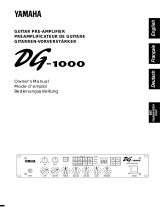 Yamaha DG-1000 Manual de utilizare
