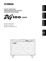 Yamaha DG100-212 Manual de utilizare
