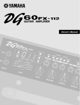 Yamaha DG60FX Manual de utilizare