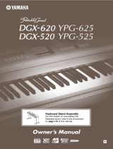 Yamaha YPG-625 Manualul proprietarului