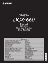 Yamaha DGX-660 Fișa cu date