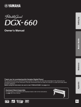 Yamaha DGX660B Manual de utilizare