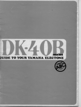 Yamaha DK-40B Manual de utilizare