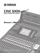 Yamaha DM1000 Manual de utilizare