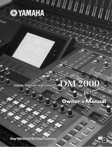 Yamaha DM2000 Manual de utilizare