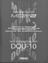 Yamaha DOU-10/MDP2 Manualul proprietarului