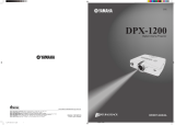 Yamaha Projector DPX-1200 Manual de utilizare