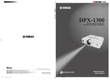 Yamaha Projector DPX-1300 Manual de utilizare