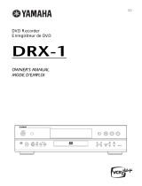 Yamaha DRX-1 Manual de utilizare