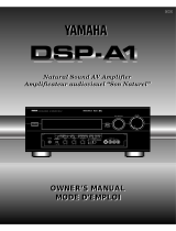 Yamaha DSP-1 Manual de utilizare