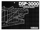Yamaha DSP-3000 Manualul proprietarului