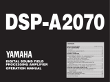 Yamaha DSP-A2070 Manualul proprietarului