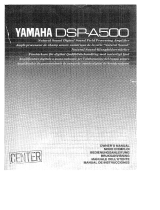 Yamaha DSP-A500 Manualul proprietarului