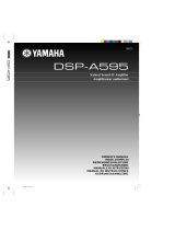 Yamaha DSP-A595 Manual de utilizare