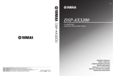 Yamaha DSP-AX3200 Manual de utilizare