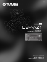 Yamaha DSP-AZ1 Manualul proprietarului