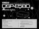Yamaha DSP-E580 Manualul proprietarului