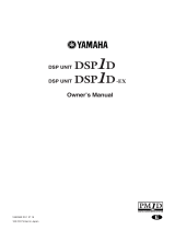 Yamaha DSP1D Manualul proprietarului