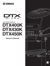 Yamaha DTX400K Manualul proprietarului