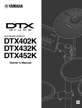 Yamaha DTX432K Electronic Drum Set Manualul proprietarului