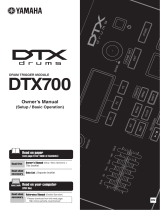 Yamaha DTX700 Manualul proprietarului