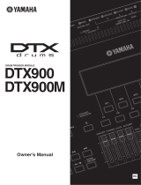 Yamaha DTX900M Manualul proprietarului