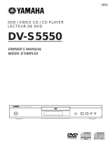 Yamaha DV-S5550 Manualul proprietarului