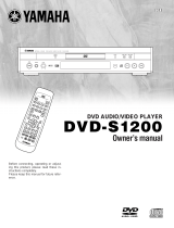 Yamaha DVD-S1200 Manual de utilizare