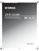 Yamaha DVD-S2300 Manual de utilizare