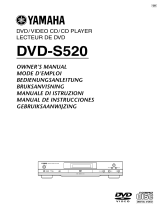 Yamaha DVD-S520 Manualul proprietarului
