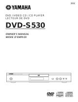 Yamaha DVD-S530 Manualul proprietarului