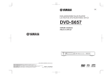 Yamaha DVD-S657 Manualul proprietarului