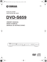 Yamaha DVD-S659 Manual de utilizare