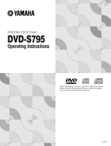 Yamaha DVD-S795 Manualul proprietarului