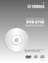 Yamaha DVD-S796 Manual de utilizare