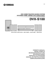 Yamaha DVX-S100 Manualul proprietarului