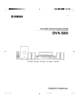 Yamaha DVXS60 Manual de utilizare
