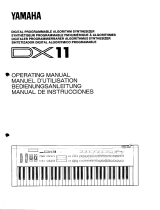 Yamaha DX11 Manualul proprietarului
