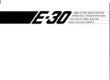 Yamaha E-30 Manualul proprietarului