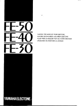 Yamaha FE-30 Manualul proprietarului